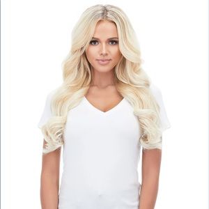 Bellami Halo Hair Extension- #60 Platinum Ash Blonde
